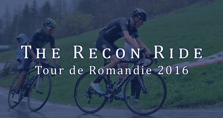 The Recon Ride Podcast: Tour de Romandie 2016