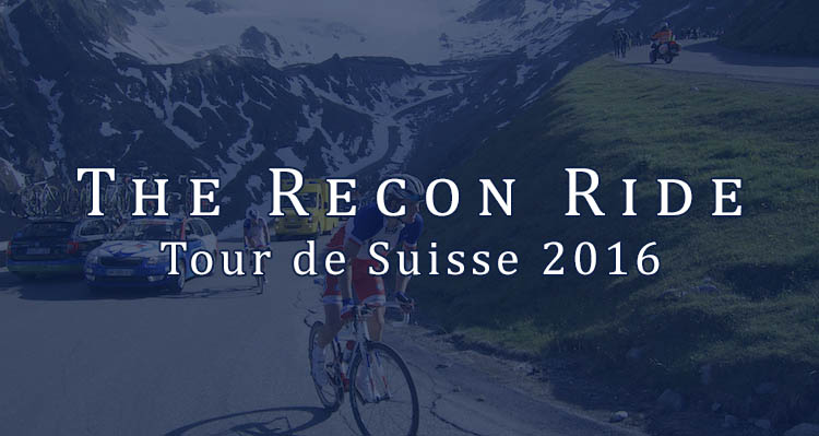 The Recon Ride Podcast: Tour de Suisse 2016
